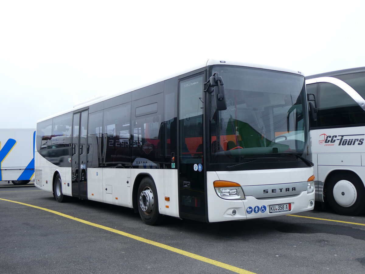 (260'431) - Aus Deutschland: Rttgen, Untersteinach - KU 358 A - Setra am 17. Mrz 2024 in Kerzers, Interbus