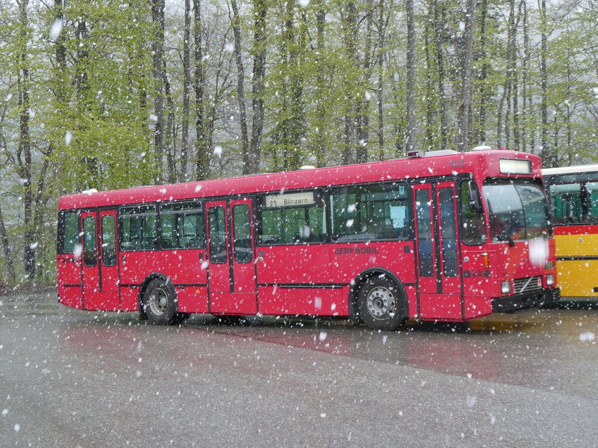 (261'603) - Bernmobil, Bern (SOB) - Nr. 193 - Volvo/Gangloff am 21. April 2024 in Burgdorf, kihof Ziegelgut