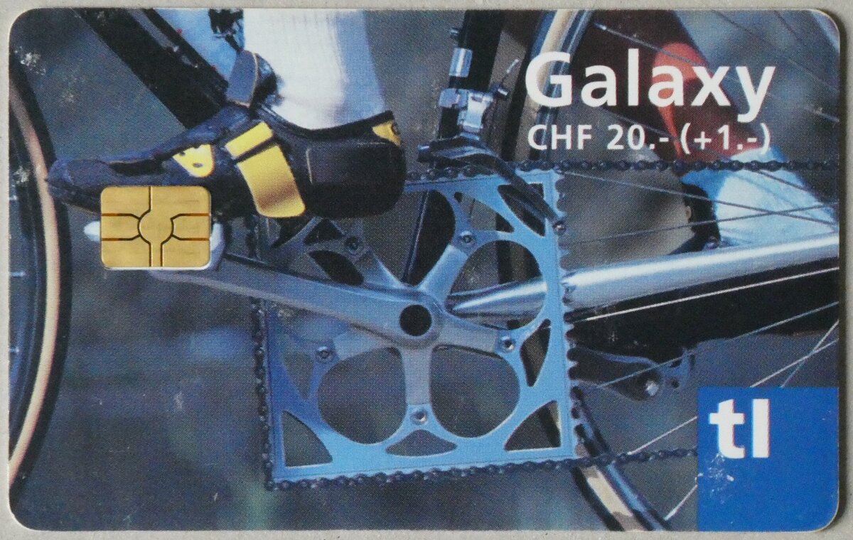(261'801) - Taxcard - tl Galaxy CHF 20.- (+1.-) - am 28. April 2024 in Thun (Vorderseite)
