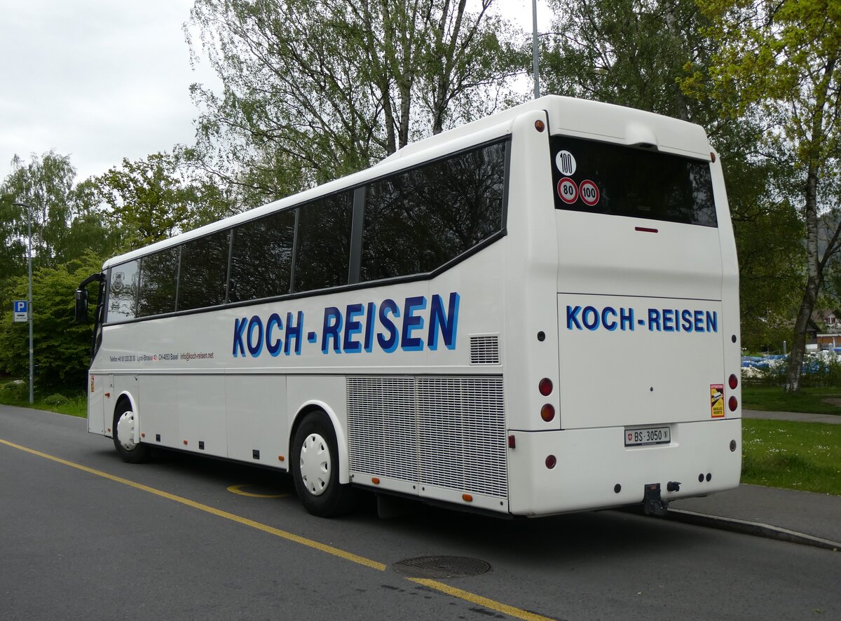 (261'812) - Koch, Basel - BS 3050 - Bova (ex Vgtli, Seewen) am 28. April 2024 in Thun, Lachen