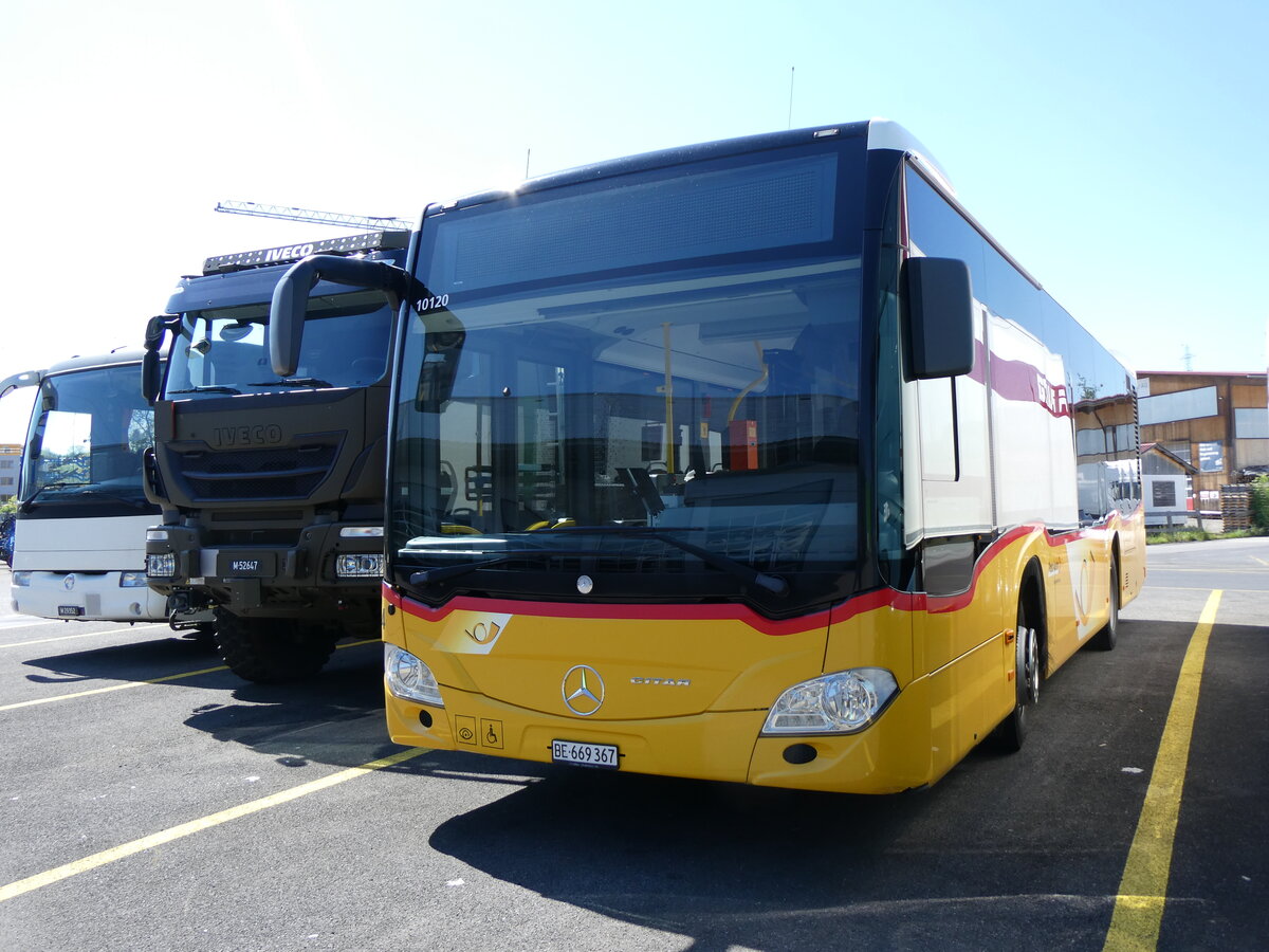 (262'278) - PostAuto Bern - Nr. 14/BE 669'367/PID 10'120 - Mercedes (ex Thepra, Stans Nr. 20) am 11. Mai 2024 in Kerzers, Interbus