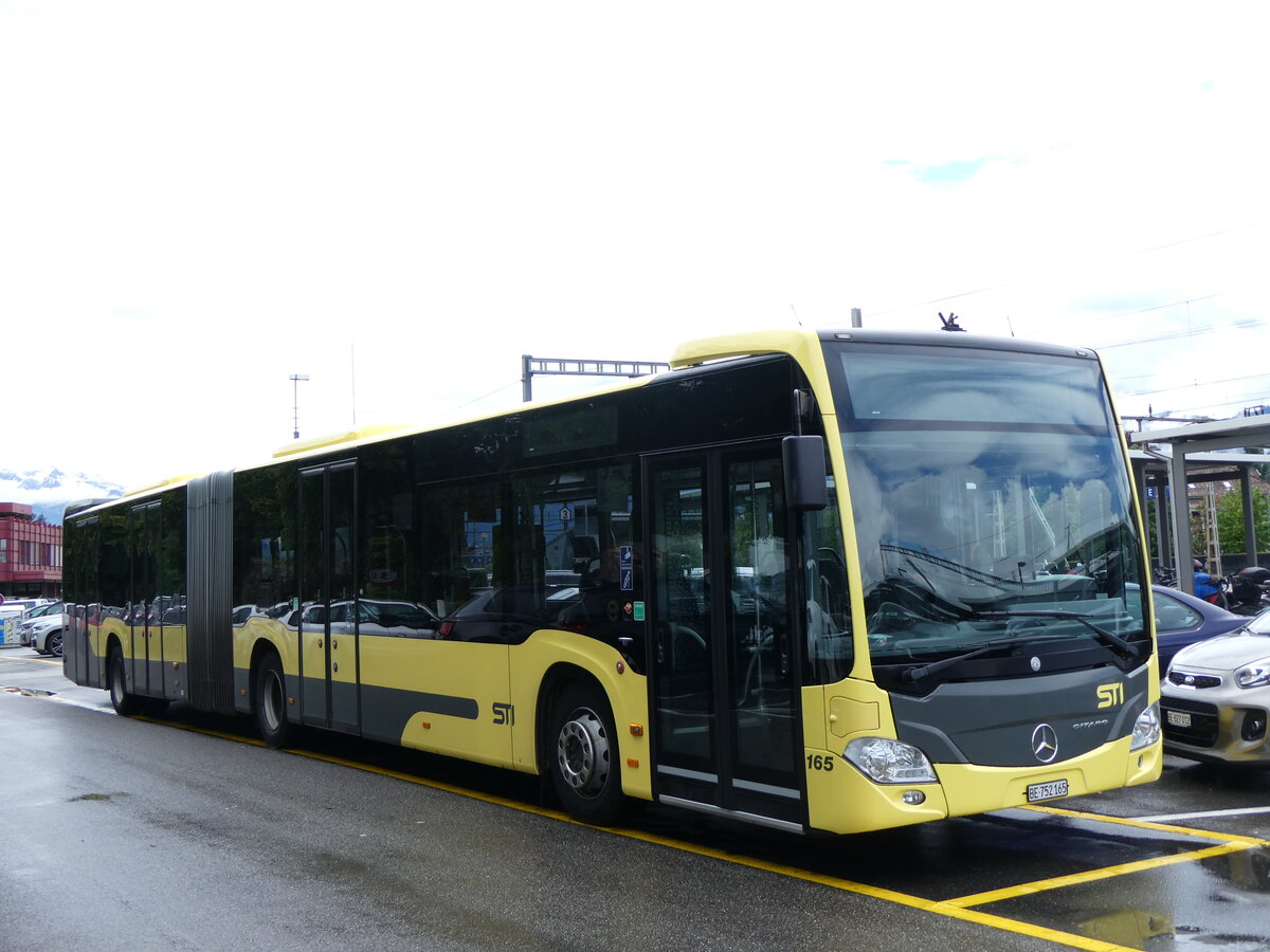 (262'751) - STI Thun - Nr. 165/BE 752'165 - Mercedes am 21. Mai 2024 in Thun, CarTerminal