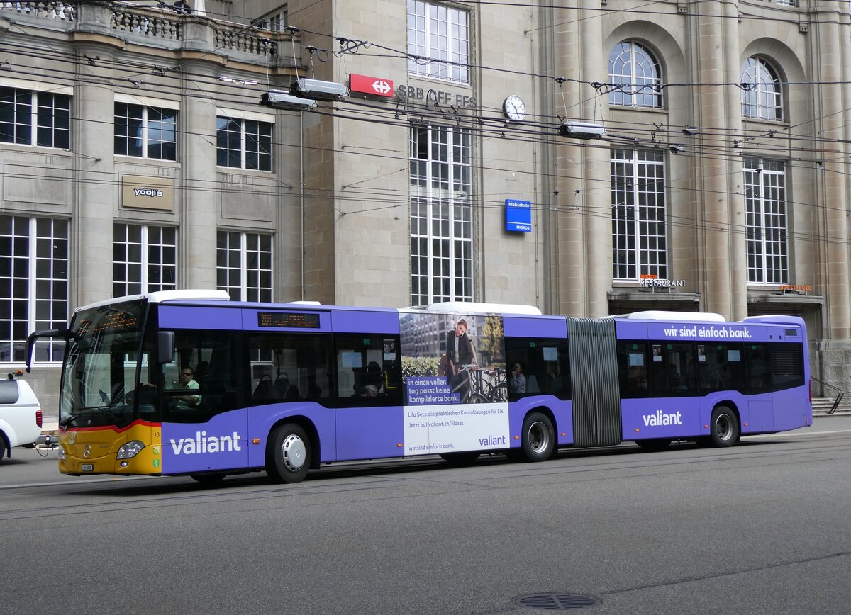 (262'789) - Eurobus, Arbon - Nr. 16/TG 5826/PID 11'599 - Mercedes am 24. Mai 2024 beim Bahnhof St. Gallen