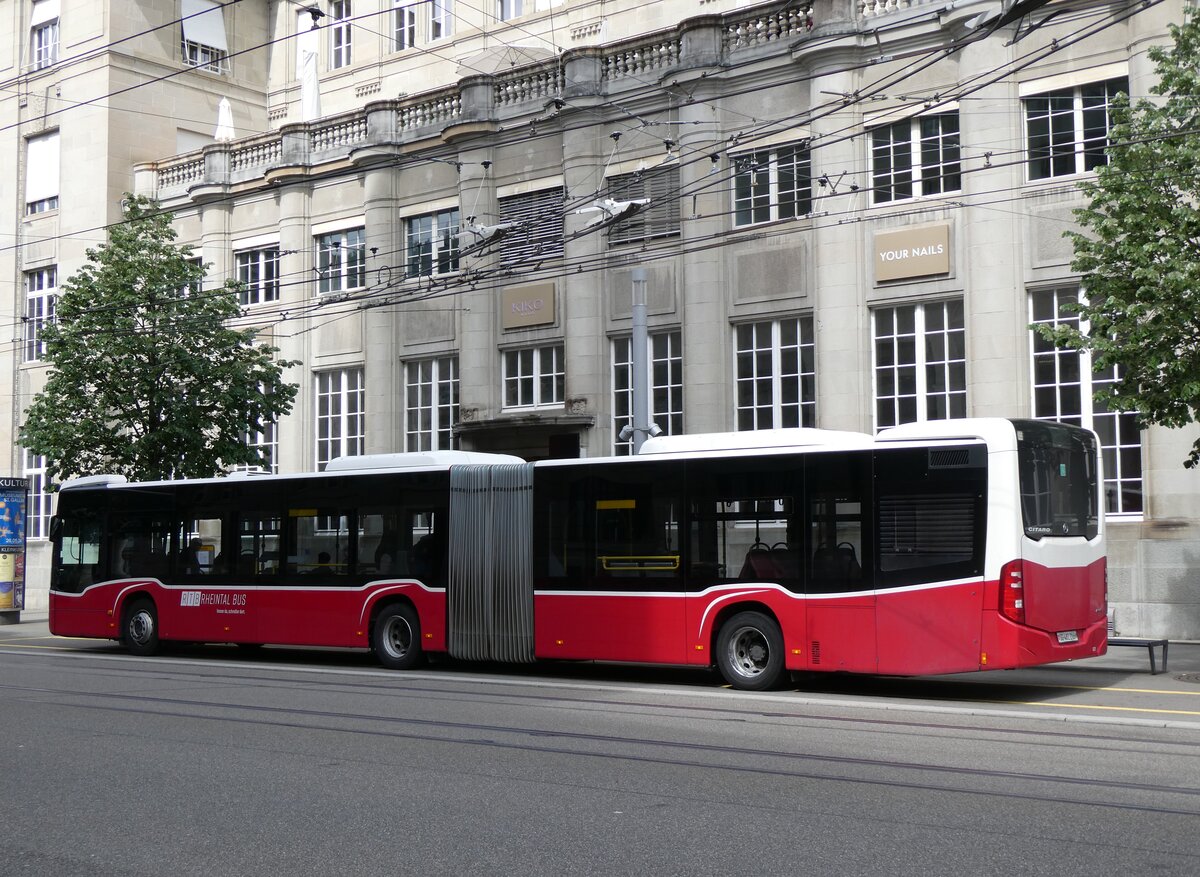 (262'803) - RTB Altsttten - Nr. 920/SG 482'216 - Mercedes (ex Wiener Linien, A-Wien Nr. 8724) am 24. Mai 2024 beim Bahnhof St. Gallen