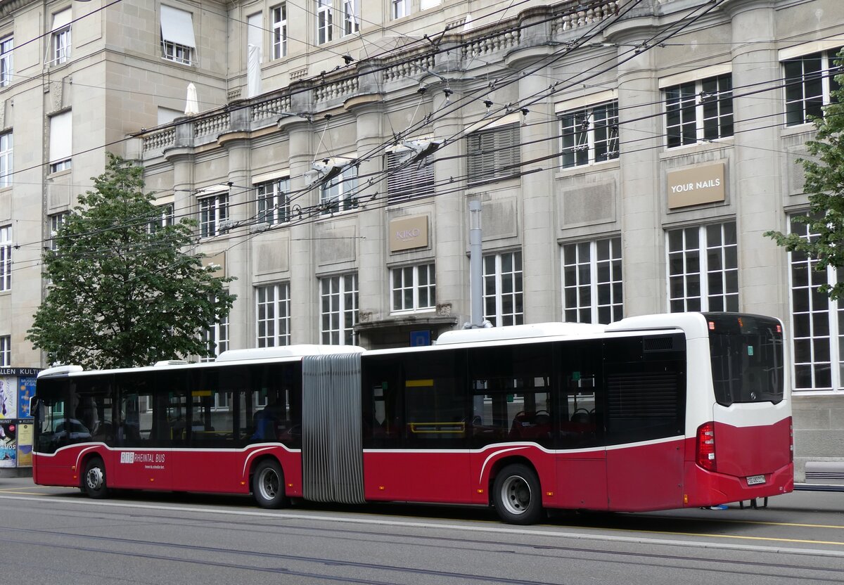 (262'808) - RTB Altsttten - Nr. 921/SG 482'217 - Mercedes (ex Wiener Linien, A-Wien Nr. 8725) am 24. Mai 2024 beim Bahnhof St. Gallen