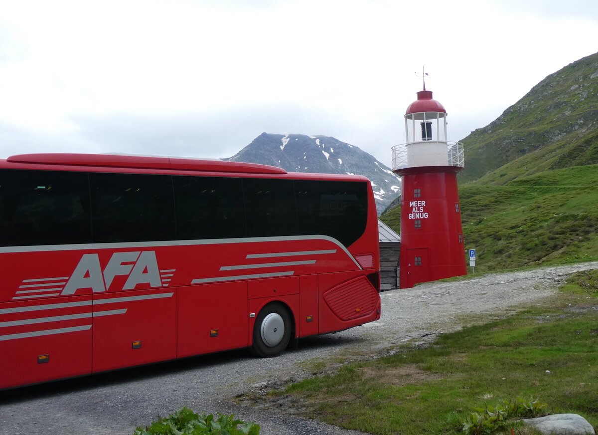 (264'301) - AFA Adelboden - Nr. 15/BE 26'702 - Setra am 2. Juli 2024 auf dem Oberalppass (Teilaufnahme)