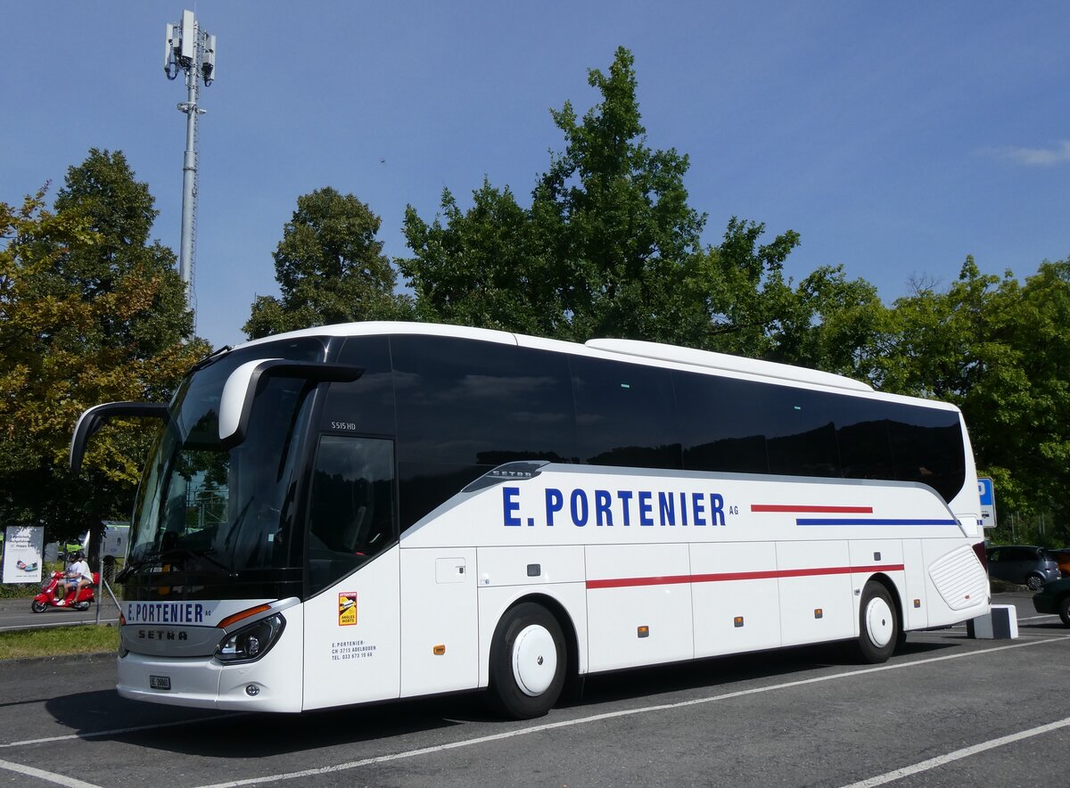 (265'409) - Portenier, Adelboden - Nr. 3/BE 26'860 - Setra am 4. August 2024 in Thun, Seestrasse