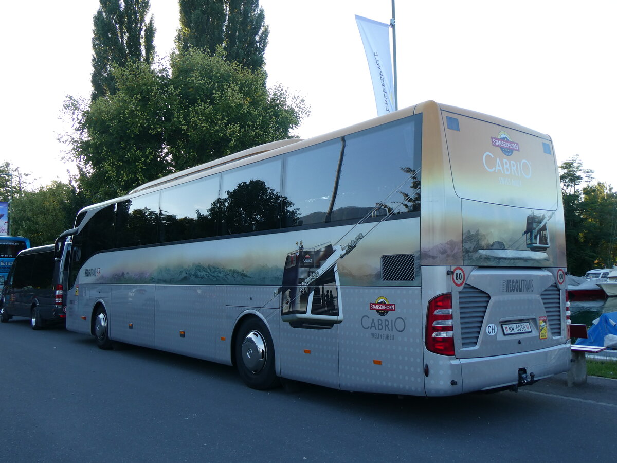 (265'531) - Heggli, Stansstad - NW 6038 - Mercedes am 9. August 2024 in Thun, Strandbad