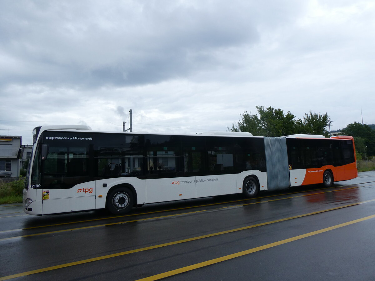 (265'775) - Aus Frankreich: Gem'Bus, St-Julien-en-Genevois - Nr. 2199/GX 988 LS - Mercedes am 17. August 2024 in Winterthur, Daimler Buses