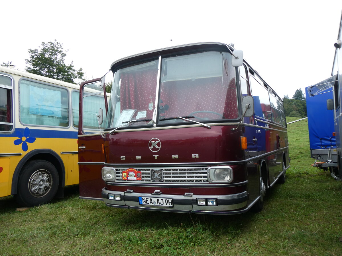 (265'793) - Aus Deutschland: Abele, Ipsheim - NEA-AJ 9H - Setra am 17. August 2024 in Neuhausen, Langriet