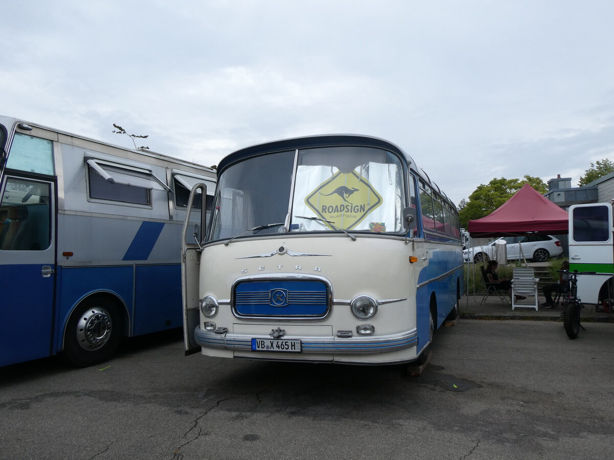 (265'825) - Aus Deutschland: Heuckeroth - VB-X 465H - Setra am 17. August 2024 in Neuhausen, Langriet