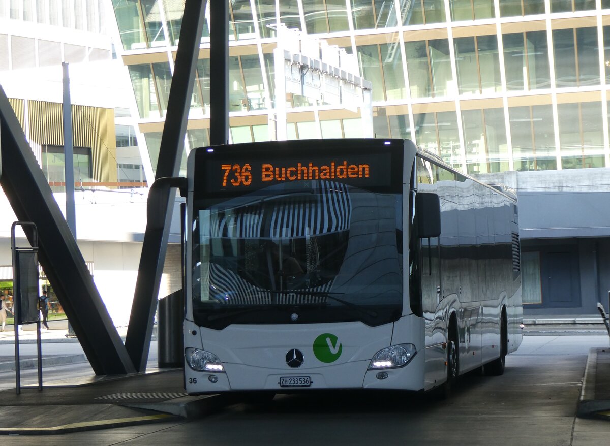 (266'279) - Maag, Kloten - Nr. 36/ZH 233'536 - Mercedes am 27. August 2024 in Zrich-Flughafen