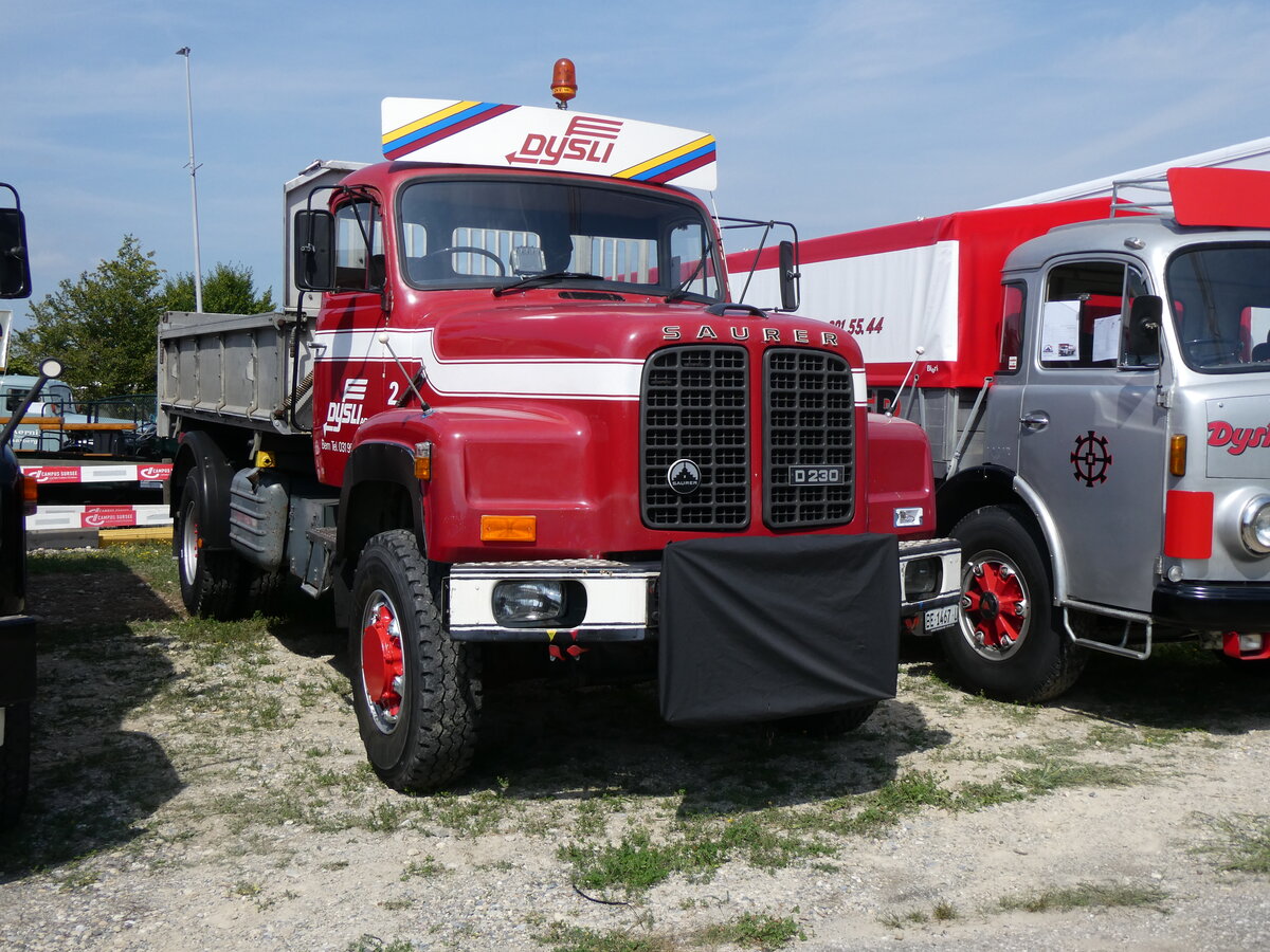 (266'408) - Dysli, Bern - Nr. 2/BE 1467 U - Saurer am 31. August 2024 in Oberkirch, CAMPUS Sursee