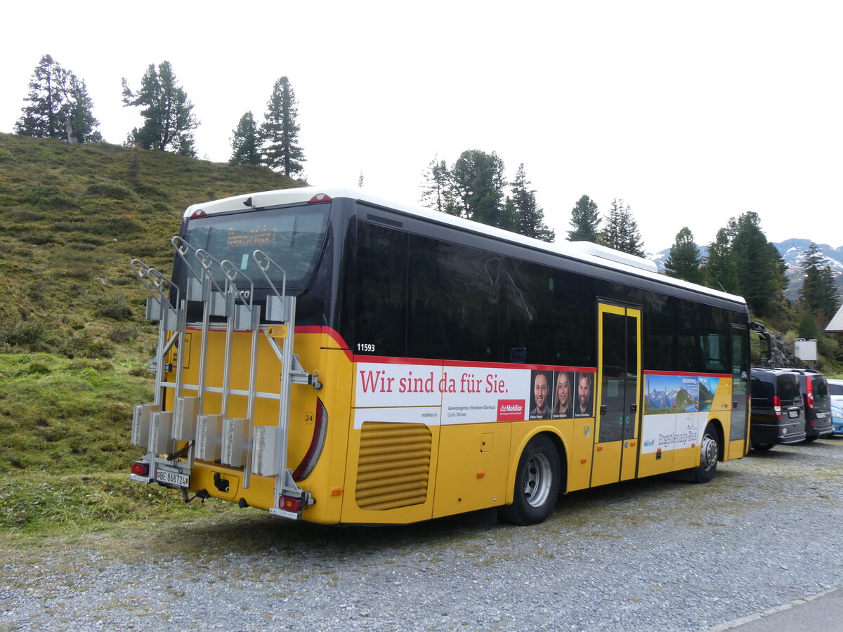 (267'470) - Flck, Brienz - Nr. 24/BE 868'724/PID 11'593 - Iveco am 22. September 2024 auf der Engstlenalp (Einsatz Engstlenalp-Bus)