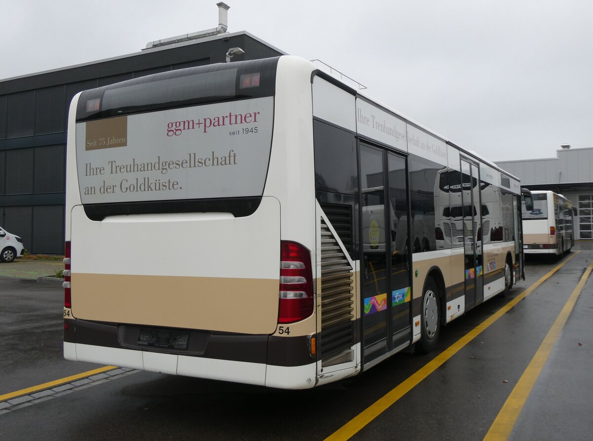 (268'323) - AZZK Zollikon - Nr. 54 - Mercedes am 20. Oktober 2024 in Winterthur, Daimler Buses