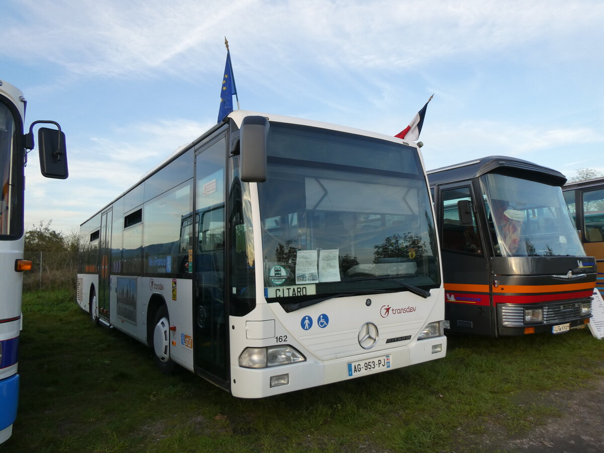 (268'481) - Transdev. Essonnes (ASPRO) - Nr. 162/AG 953 PJ - Mercedes am 25. Oktober 2024 in Kintzheim, Cigoland