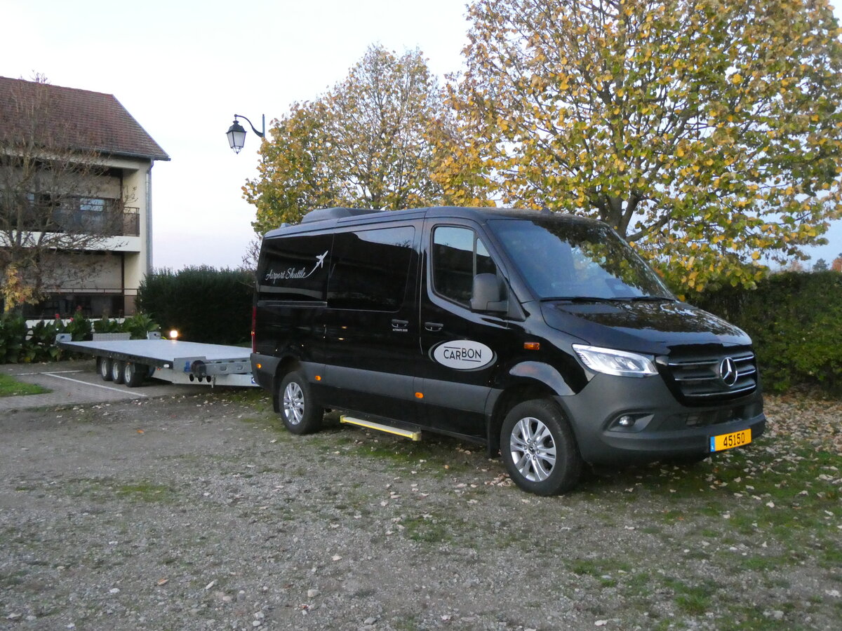 (268'516) - Aus Luxemburg: Carbon, Luxembourg - 45'150 - Mercedes am 25. Oktober 2024 in Kintzheim, Hotel Cigoland