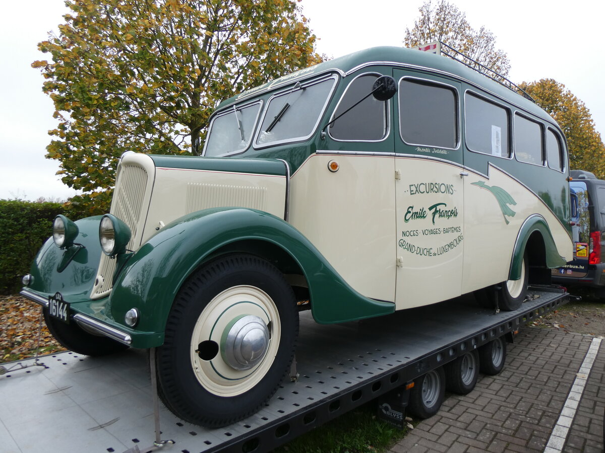 (268'711) - Emile Franois (Carbon) - 16'144 - Citron/Besset am 27. Oktober 2024 in Kintzheim, Hotel Cigoland