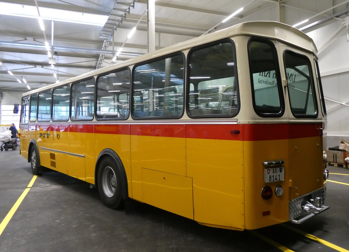 (273'324) - Stutz, Jonen - AG 8141 - FBW/Hess (ex Dubach, Walde) am 29. Mrz 2025 in Affoltern, Garage
