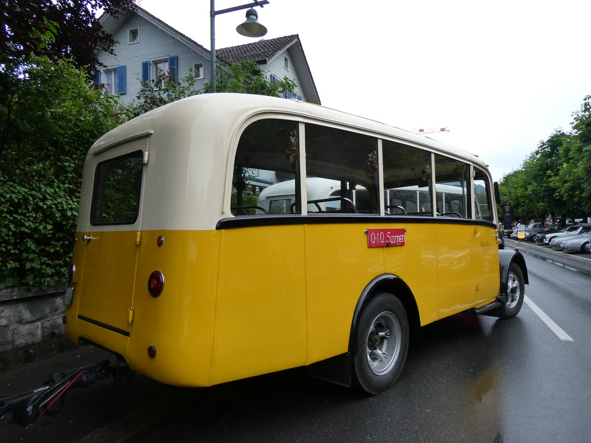 (276'373) - Moser, Schnenberg - ZH 216'722 - Berna/Hess (ex Barenco, Faido) am 7. Juni 2025 in Sarnen, OiO
