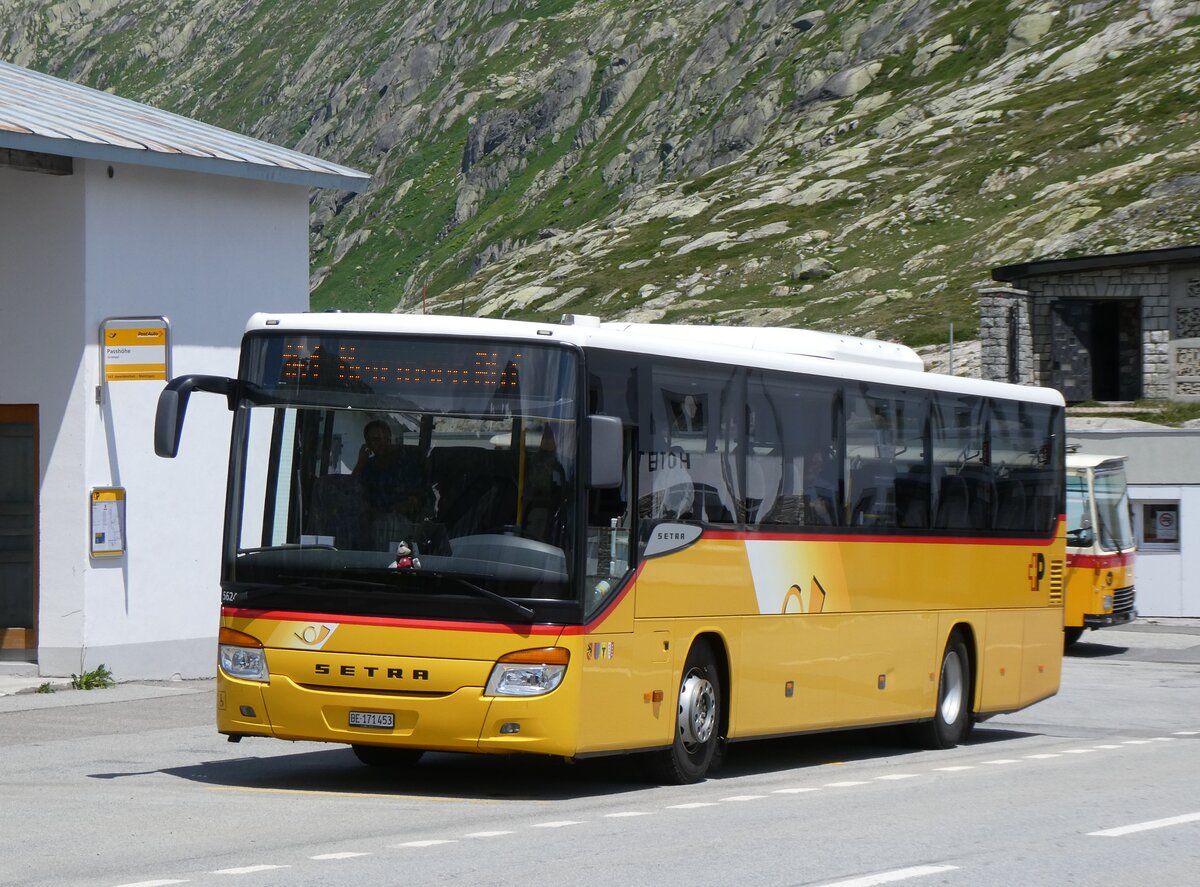 (277'432) - PostAuto Bern - Nr. 73/BE 171'453/PID 5624 - Setra (ex AVG Meiringen Nr. 73) am 1. Juli 2025 in Grimsel, Passhhe