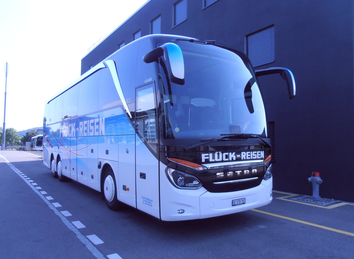 (277'583) - Flck, Brienz - BE 378'782 - Setra am 5. Juli 2025 in Winterthur, Daimler Buses