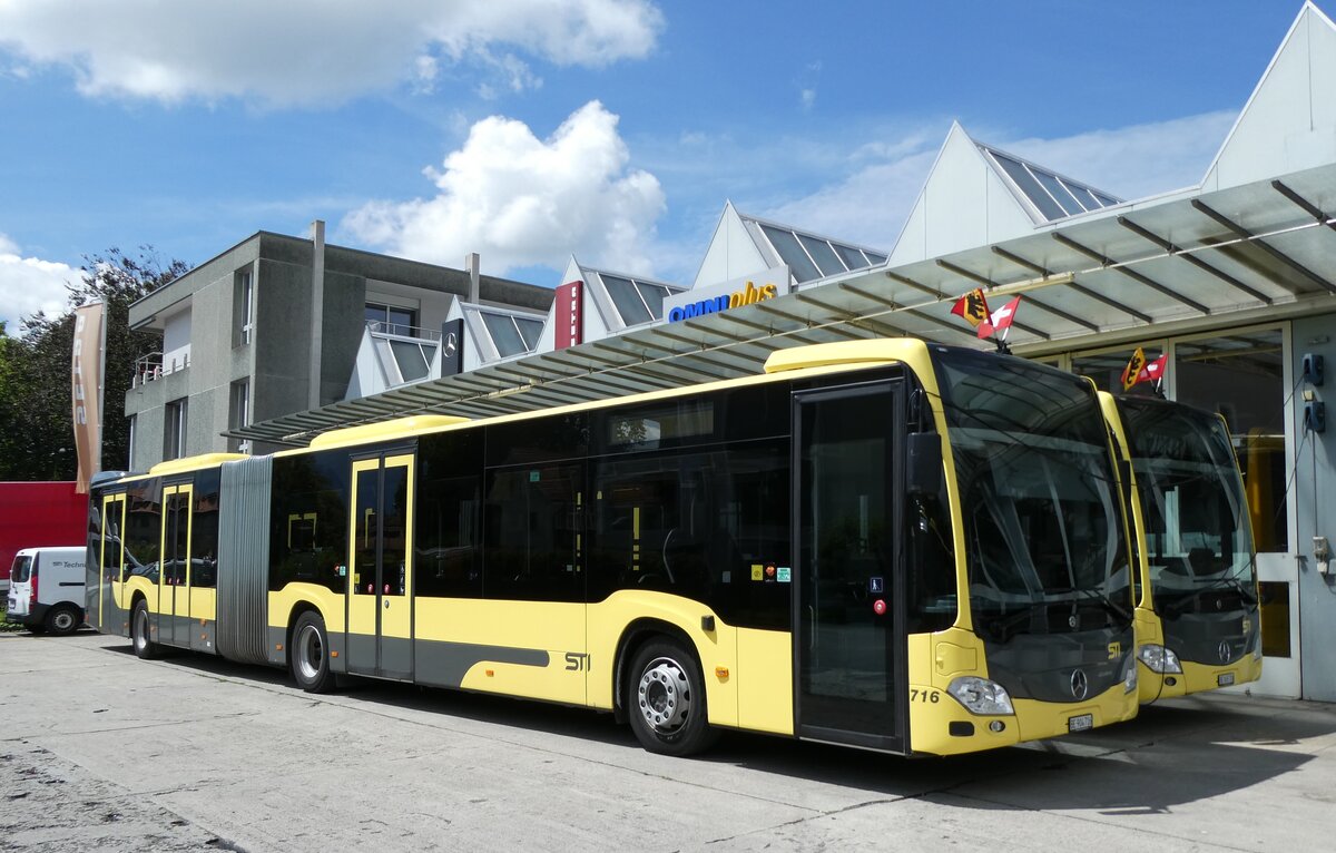 (278'434) - STI Thun - Nr. 716/BE 904'716 - Mercedes am 3. August 2025 in Thun, Garage