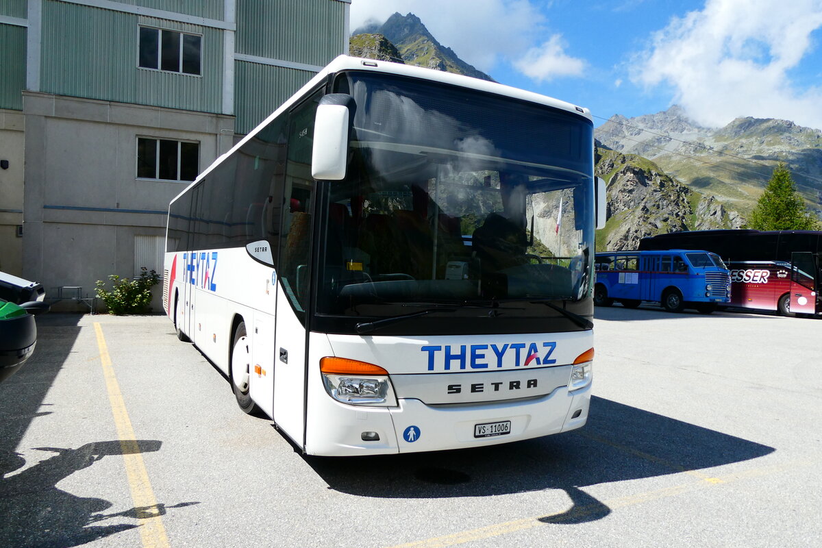 (279'306) - Theytaz, Sion - VS 11'006 - Setra am 23. August 2025 in Dixence, Le Chargeur