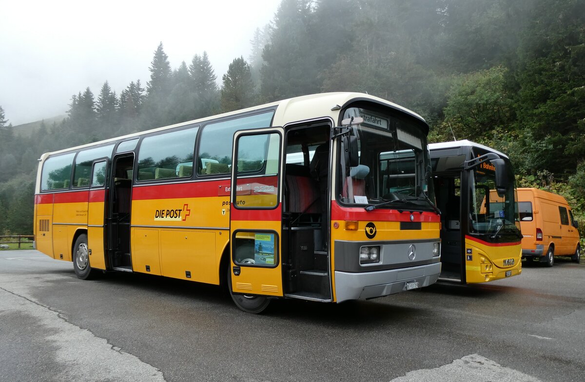 (280'154) - Buzzi, Bern - BE 910'789 - Mercedes (ex Mattli, Wassen/PID 2295) am 9. September 2025 in Vals, Zervreila
