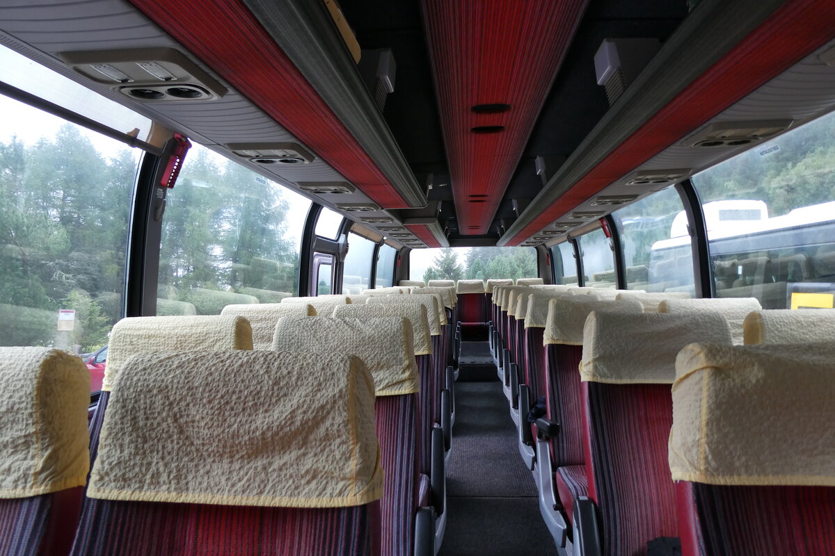 (280'161) - Buzzi, Bern - BE 910'789 - Mercedes (ex Mattli, Wassen/PID 2295) am 9. September 2025 in Vals, Zervreila (Innenaufnahme)