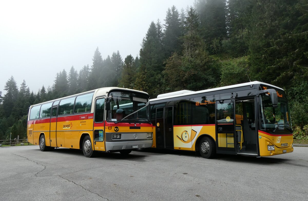 (280'175) - Buzzi, Bern - BE 910'789 - Mercedes (ex Mattli, Wassen/PID 2295) am 9. September 2025 in Vals, Zervreila