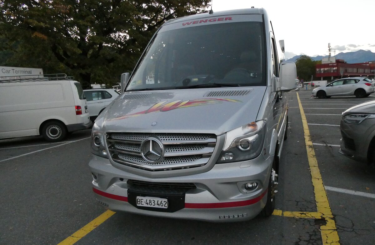 (280'417) - Wenger, Interlaken - Nr. 2/BE 483'462 - Mercedes am 15. September 2025 in Thun, CarTerminal