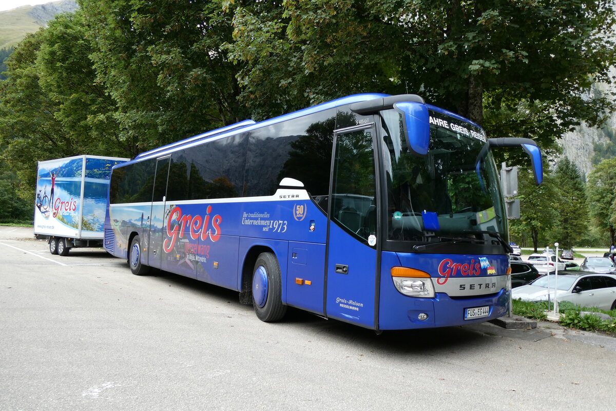 (280'496) - Aus Deutschland: Greis, Nesselwang - FS-EG 444 - Setra am 17. September 2025 in Eng, Eng Alm
