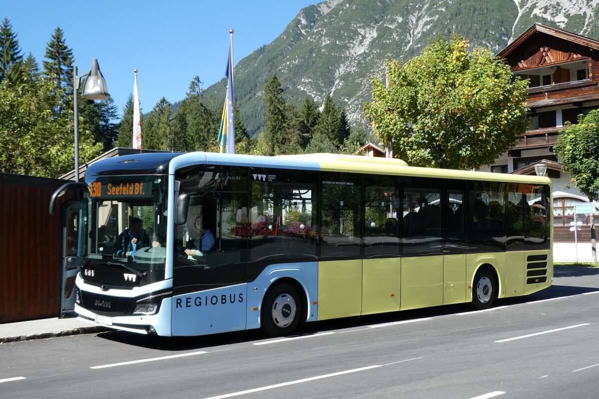 (280'608) - Breuss, Rankweil - Nr. 543/SZ 543 TI - MAN am 20. September 2025 in Leutasch, Weidach Zentrum