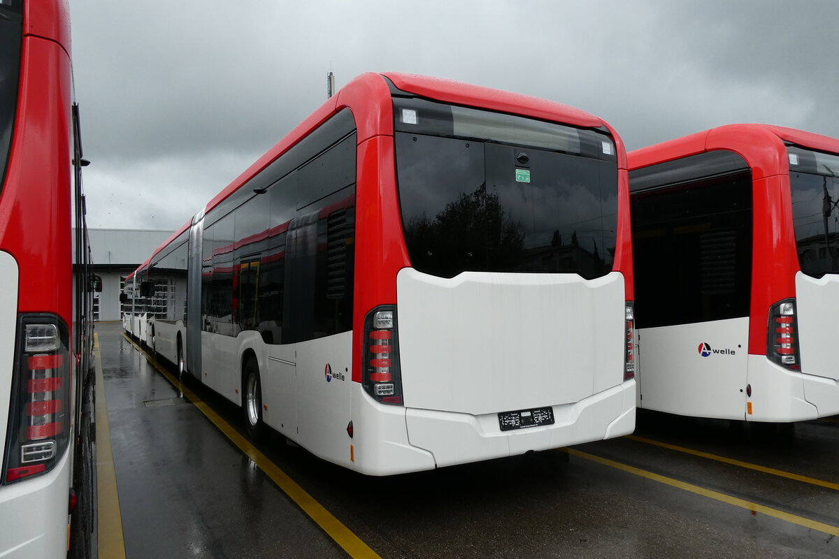 (280'776) - RVBW Wettingen - (145'896) - eMercedes am 27. September 2025 in Winterthur, Daimler Buses