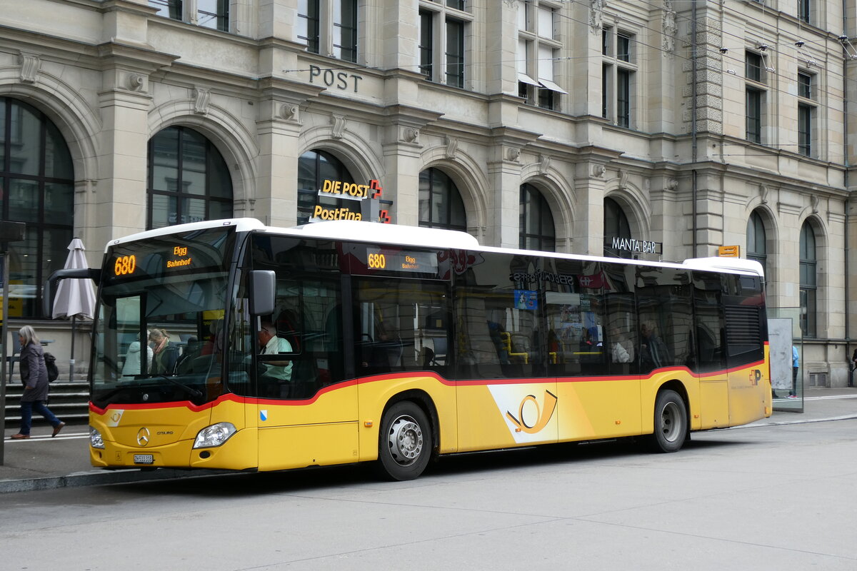 (280'807) - Steiger, Schlatt - Nr. 373/ZH 533'318/PID 11'103 - Mercedes am 27. September 2025 beim Hauptbahnhof Winterthur