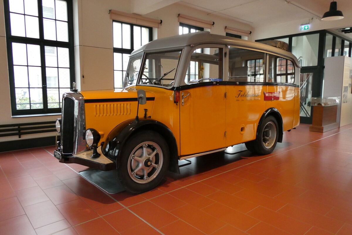 (280'888) - Feldmann, Bilten - Saurer/Saurer (ex Rieser, Htten; ex Privat im Sihltal; ex Lienert, Einsiedeln; ex Steiner, Meikirch) am 2. Oktober 2025 in Safenwil, Emil Frey Classics