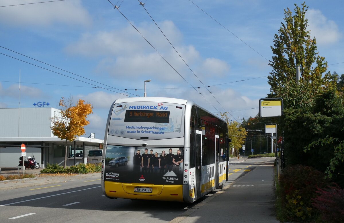 (281'123) - VBSH Schaffhausen - Nr. 35/SH 38'035 - eIrizar am 10. Oktober 2025 in Schaffhausen, Ebnat