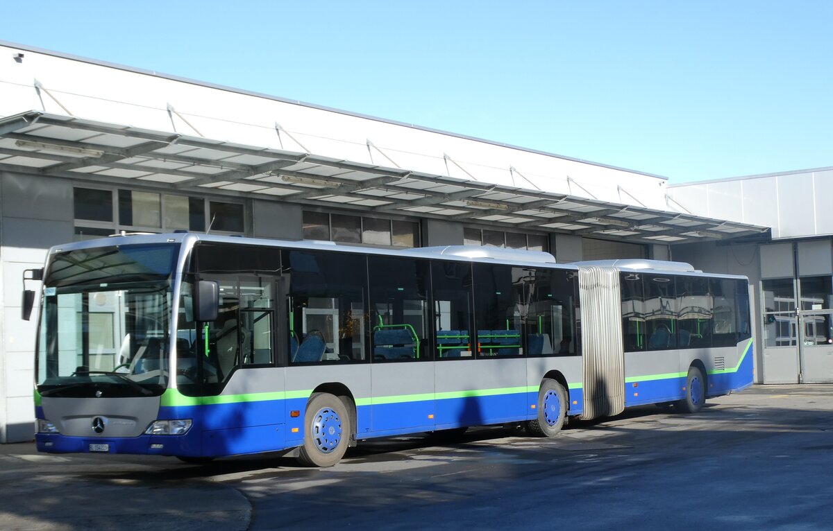 (282'067) - PostAuto Nordschweiz - BL 154'229/PID 12'420 - Mercedes (ex TPL Lugano Nr. 404) am 3. November 2025 in Thun, Garage STI