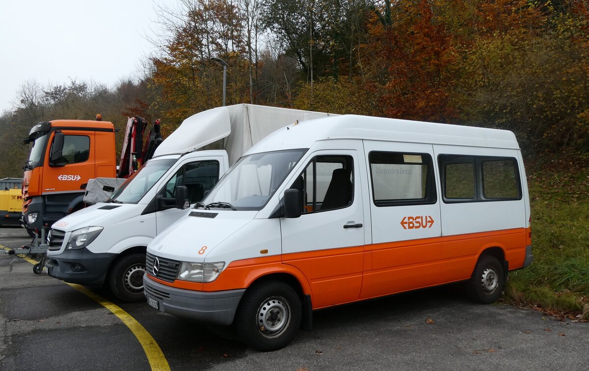 (282'216) - BSU Solothurn - Nr. 8/SO 120'029 - Mercedes am 8. November 2025 in Zuchwil, Garage