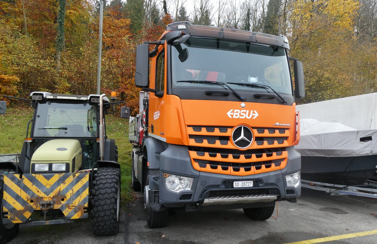 (282'220) - BSU Solothurn - SO 20'727 - Mercedes am 8. November 2025 in Zuchwil, Garage