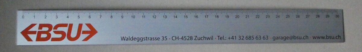 (282'236) - BSU-Massstab am 9. November 2025 in Thun