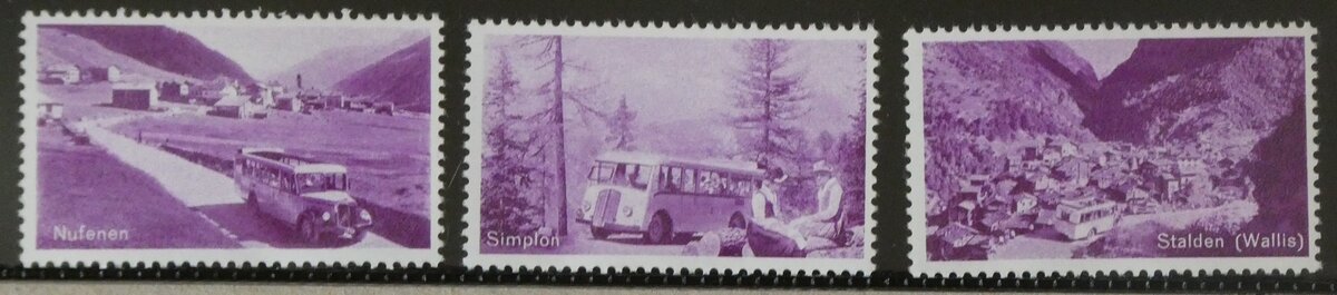 (282'496) - PTT-Werbemarken am 19. November 2025 in Thun