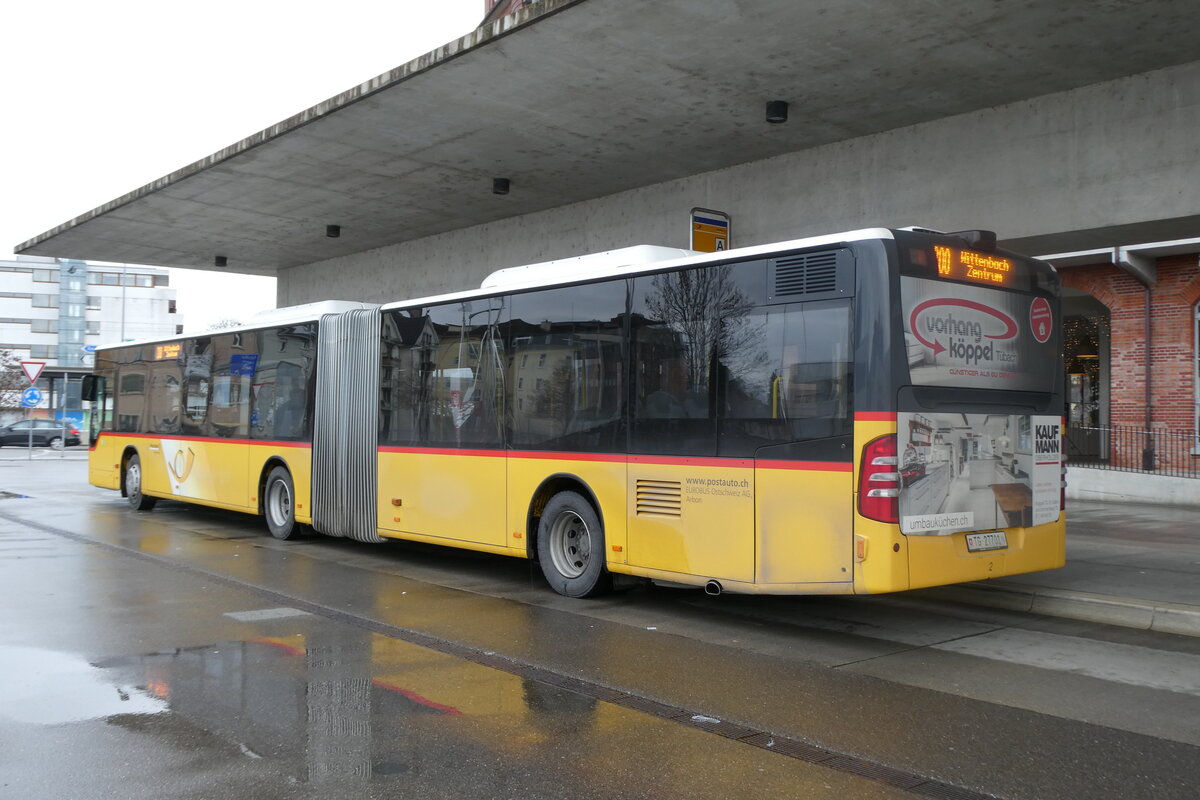 (282'785) - Eurobus, Arbon - Nr. 2/TG 27'701/PID 5545 - Mercedes am 5. November 2025 in Arbon, Bushof