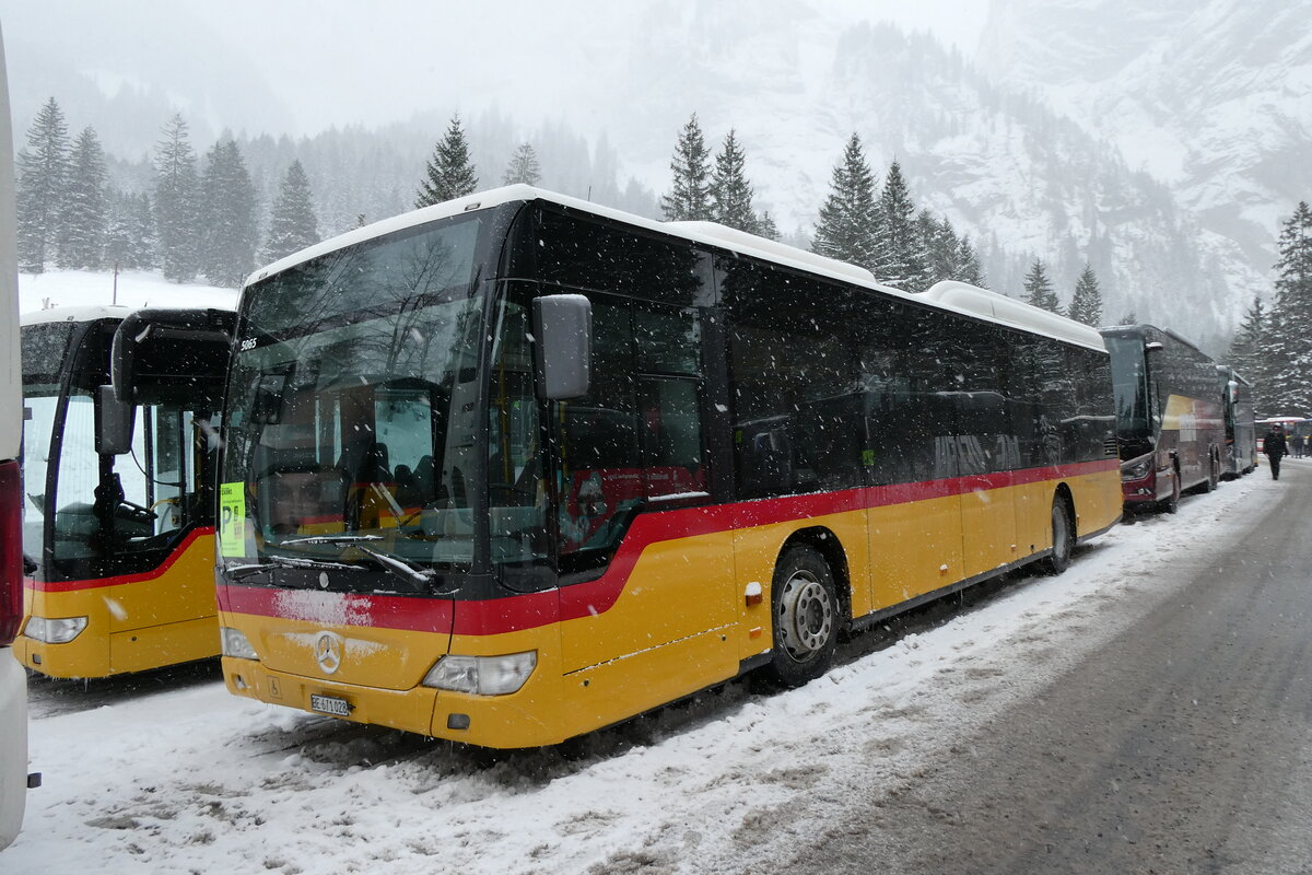 (283'895) - Engeloch, Riggisberg - Nr. 14/BE 671'028/PID 5065 - Mercedes am 10. Januar 2026 in Adelboden, Unter dem Birg