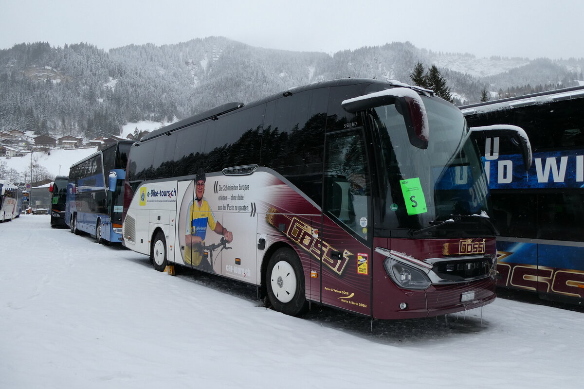 (284'017) - G�ssi, Horw - LU 184'444 - Setra am 10. Januar 2026 in Adelboden, ASB