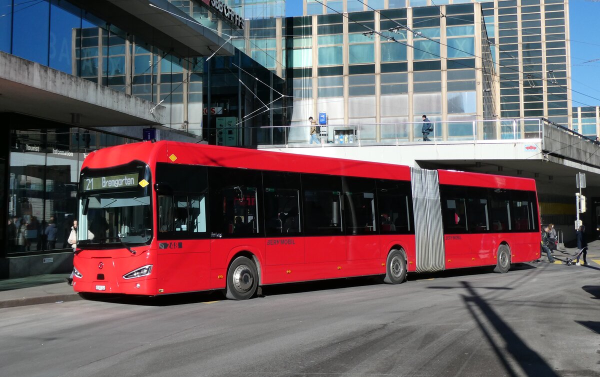 (284'547)  Bernmobil, Bern - Nr. 248/BE 881'248 - eIrizar am 2. Februar 2026 beim Bahnhof Bern