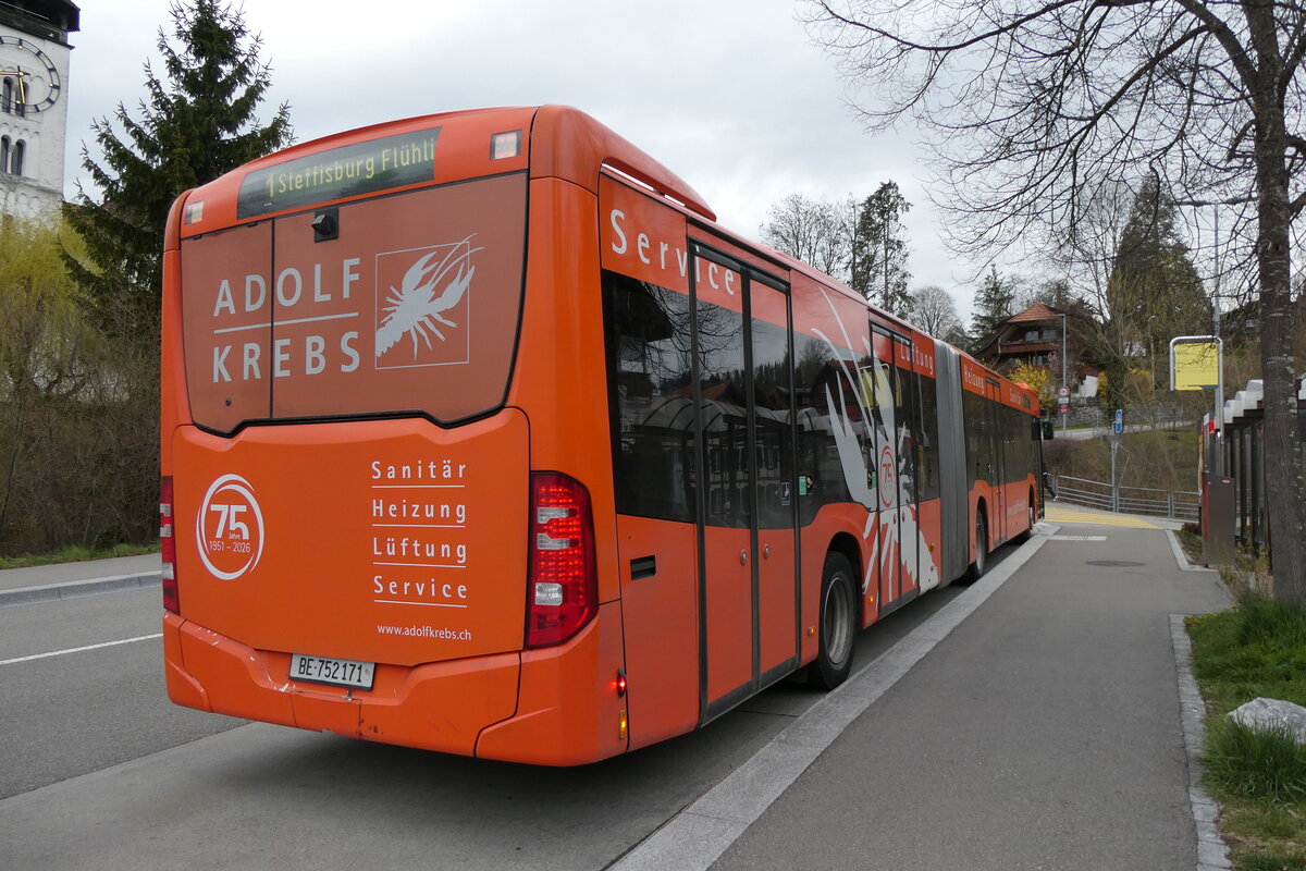 (285'869) - STI Thun - Nr. 171/BE 752'171 - Mercedes am 29. M�rz 2026 in Steffisburg, Kirche