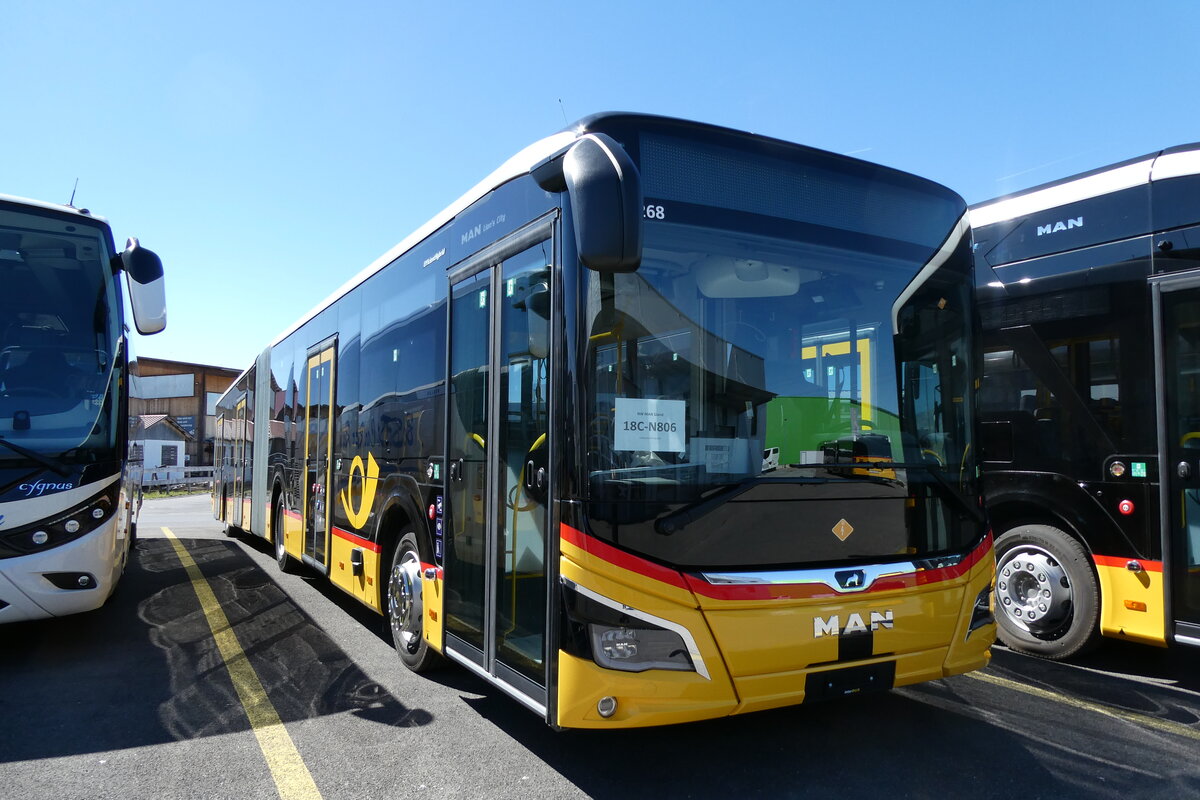 (285'933) - CarPostal Ouest - PID 12'268 - MAN am 4. April 2026 in Kerzers, Interbus