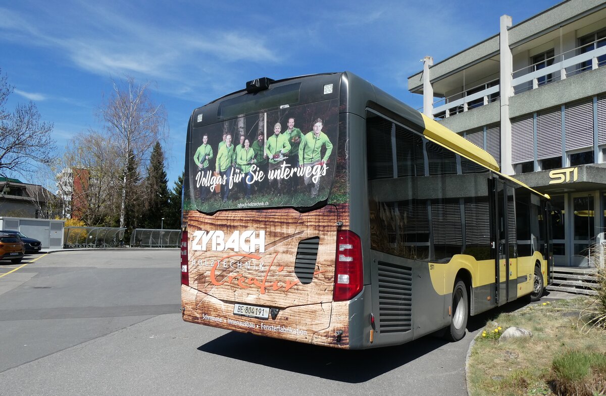 (285'963) - STI Thun - Nr. 191/BE 804'191 - Mercedes am 5. April 2026 in Thun, Garage